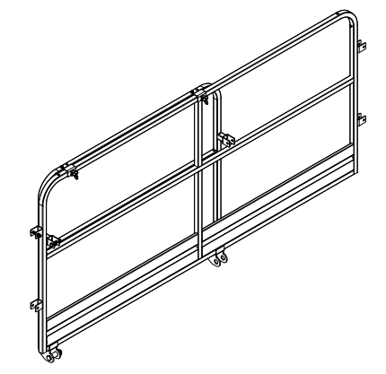 Telescopic End Fence